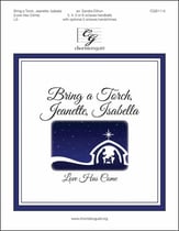 Bring a Torch, Jeanette, Isabella Handbell sheet music cover